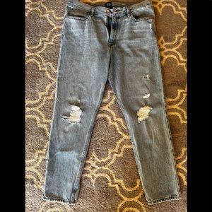 Urban outfitters BDG Dad slim taper fit ripped jeans. 36x34